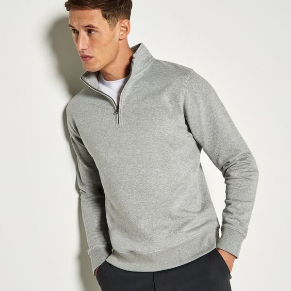 Regular fit ¼-zip sweatshirt Thumbnail