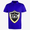 Coolchecker® studded polo Thumbnail