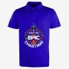 Coolchecker® studded polo Thumbnail